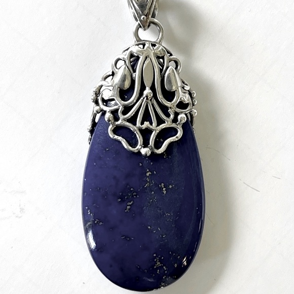 DOUG PAULUS* Vibrant Blue Lapis Lazuli Pendant - Picture 3 of 8